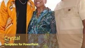  Presentation with 2019 - Beautiful presentation theme featuring los-angeles-jul-27-michael backdrop and a tawny brown colored foreground