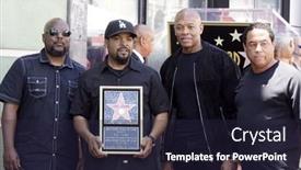  Presentation with hollywood red - Cool new presentation theme with los-angeles-jun-12-mc backdrop and a wine colored foreground