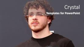  Presentation with microsoft - PPT theme consisting of los-angeles-jun-26-jack background and a dark gray colored foreground