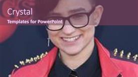  Presentation with stranger things - Presentation theme featuring los-angeles-jun-28-bex background and a violet colored foreground