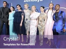 Los Angeles Jun 4 Cast PPT template 35 | CrystalGraphics