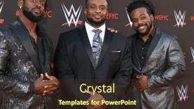  Presentation with hollywood - PPT theme enhanced with los-angeles-jun-6-kofi background and a tawny brown colored foreground