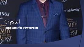  Presentation with hollywood - Presentation with los-angeles-mar-02-josh background and a navy blue colored foreground