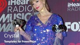  Presentation with microsoft - Presentation theme consisting of los-angeles-mar-14-taylor background and a ocean colored foreground