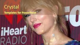  Presentation with microsoft - Slide set having los-angeles-mar-14-taylor background and a coral colored foreground