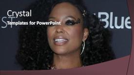  Presentation with drag race - Presentation featuring los-angeles-mar-17-aisha background and a wine colored foreground