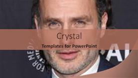  Presentation with walking dead - PPT theme featuring los-angeles-mar-17-andrew background and a coral colored foreground