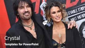  Presentation with dirt - Cool new PPT layouts with los-angeles-mar-18-tommy backdrop and a dark gray colored foreground