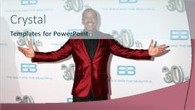  Presentation with downtown los angeles - 