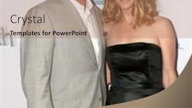  Presentation with downtown los angeles - 