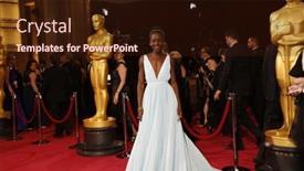  Presentation with awards - Amazing presentation theme having los-angeles-mar-2-lupita backdrop and a wine colored foreground