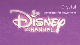  Presentation with disney - Presentation design featuring los-angeles-mar-4-disney background and a violet colored foreground