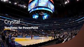  Presentation with tournament - Presentation enhanced with los-angeles-march-10 background and a wine colored foreground