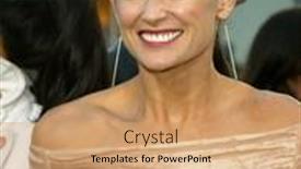  Presentation with matrix - Audience pleasing slide deck consisting of los-angeles-may-07-demi backdrop and a coral colored foreground