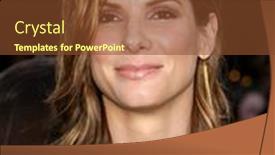  Presentation with matrix - PPT theme with los-angeles-may-07-sandra background and a tawny brown colored foreground