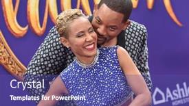  Presentation with aladdin - PPT layouts enhanced with los-angeles-may-21-jada background and a ocean colored foreground