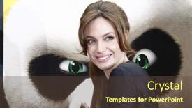  Presentation with theater - Colorful theme enhanced with los-angeles-may-22-angelina backdrop and a tawny brown colored foreground