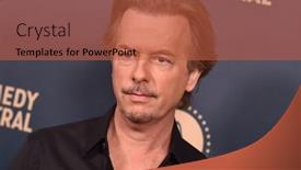  Presentation with comedy - Slide deck with los-angeles-may-30-david background and a red colored foreground