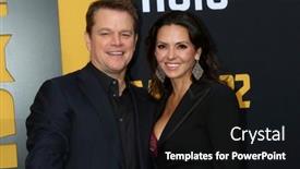  Presentation with 2019 - PPT theme consisting of los-angeles-may-7-matt background and a black colored foreground