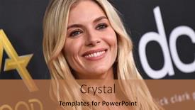  Presentation with film awards - Audience pleasing PPT theme consisting of los-angeles-nov-03-sienna backdrop and a coral colored foreground