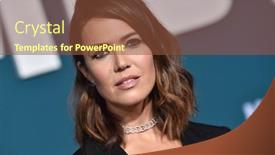  Presentation with 2019 - Amazing presentation theme having los-angeles-nov-05-mandy backdrop and a tawny brown colored foreground