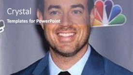  Presentation with november - Slide deck consisting of los-angeles-nov-07-carson background and a gray colored foreground