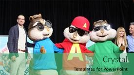  Presentation with hand print - 