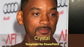  Presentation with november - PPT theme consisting of los-angeles-nov-10 background and a tawny brown colored foreground