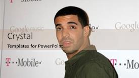  Presentation with launch - Beautiful PPT theme featuring los-angeles-nov-16-drake backdrop and a coral colored foreground