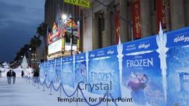  Presentation with disney - Cool new presentation theme with los-angeles-nov-19-atmosphere backdrop and a light blue colored foreground