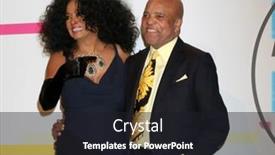  Presentation with microsoft - Colorful presentation theme enhanced with los-angeles-nov-19-diana backdrop and a dark gray colored foreground