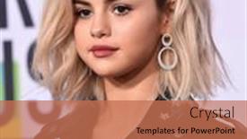  Presentation with awards - Slides enhanced with los-angeles-nov-19-selena background and a coral colored foreground