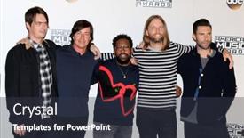  Presentation with microsoft - Colorful slide set enhanced with los-angeles-nov-20-mickey backdrop and a tawny brown colored foreground