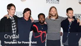  Presentation with microsoft - Slide deck having los-angeles-nov-20-mickey background and a tawny brown colored foreground