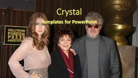  Presentation with award - Amazing slide set having los-angeles-nov-9-amy backdrop and a wine colored foreground