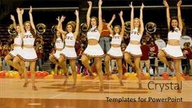  Presentation with trojan - PPT layouts enhanced with los-angeles-november-1-2007 background and a gold colored foreground