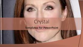  Presentation with october - Slides having los-angeles-oct-07-julianne background and a coral colored foreground