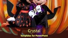  Presentation with disney - Amazing slides having los-angeles-oct-1-minnie backdrop and a tawny brown colored foreground