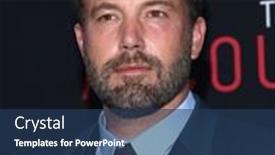  Presentation with hollywood - Beautiful theme featuring los-angeles-oct-10-ben backdrop and a ocean colored foreground