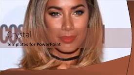  Presentation with 50th birthday - Cool new slide deck with los-angeles-oct-13-leona backdrop and a red colored foreground