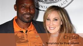  Presentation with women warrior - Cool new presentation with los-angeles-oct-16-jimmy backdrop and a red colored foreground