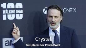  Presentation with walking dead - PPT layouts consisting of los-angeles-oct-22-andrew background and a navy blue colored foreground