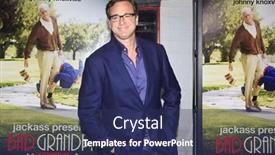  Presentation with los angeles - Presentation design featuring los-angeles-oct-23-bob background and a navy blue colored foreground