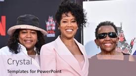  Presentation with hand print - Slide set with los-angeles-oct-28-reina background and a lemonade colored foreground