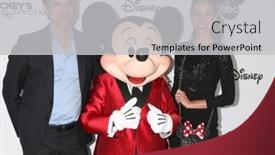  Presentation with mickey mouse - Slides enhanced with los-angeles-oct-6-john background and a light gray colored foreground