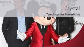  Presentation with mickey mouse - Amazing theme having los-angeles-oct-6-john backdrop and a light gray colored foreground