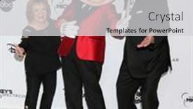  Presentation with mickey mouse - Amazing slide deck having los-angeles-oct-6-sharon backdrop and a light gray colored foreground