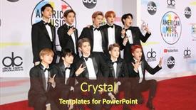  Presentation with microsoft - Theme having los-angeles-oct-9-nct background and a tawny brown colored foreground