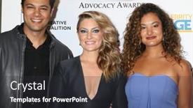  Presentation with advocacy - Slides consisting of los-angeles-sep-15-sylvester background and a dark gray colored foreground