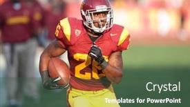  Presentation with memorial - Amazing slides having los-angeles-sep-17-usc backdrop and a ocean colored foreground